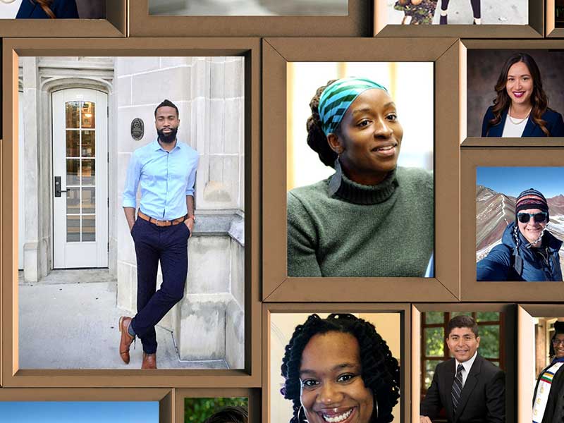 a selection of faculty members in the v.c.u. college of humanities and sciences